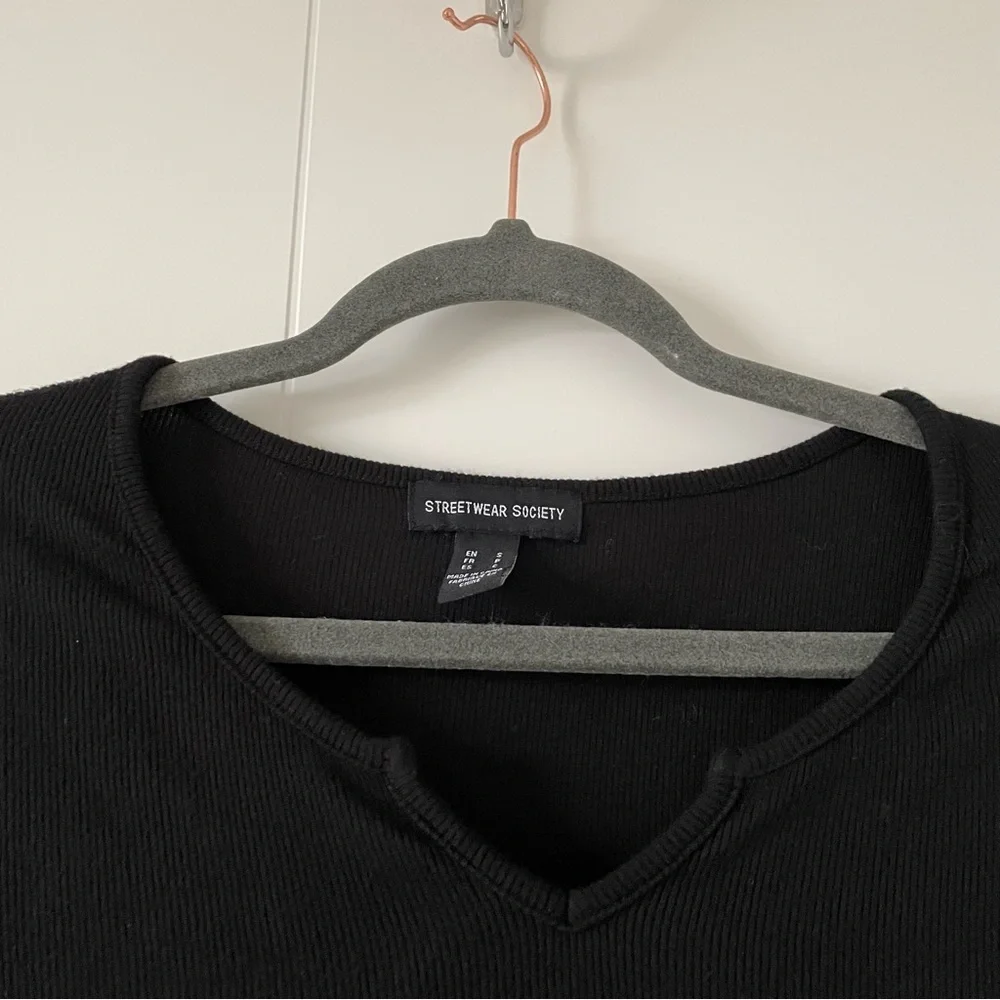 3/$25 Notch Neck Longsleeve - Picture 3 of 3